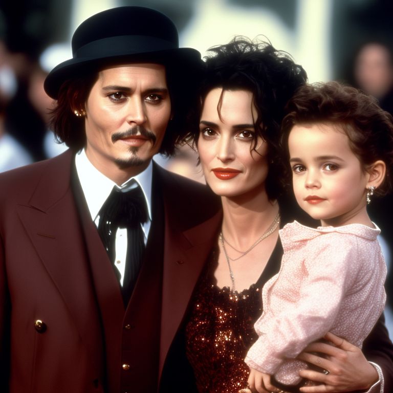 dotingbear869 Winona Ryder and Johnny Depp have children