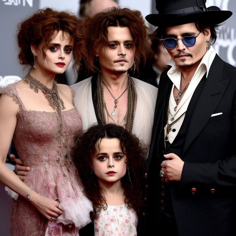 Helena Bonham Carter And Johnny Depp