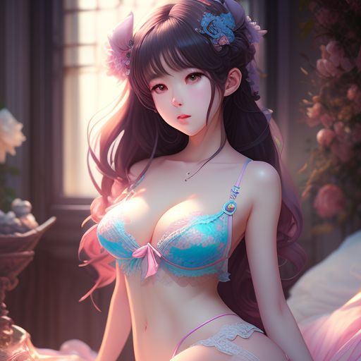 muddy panda883 anime girl lingerie