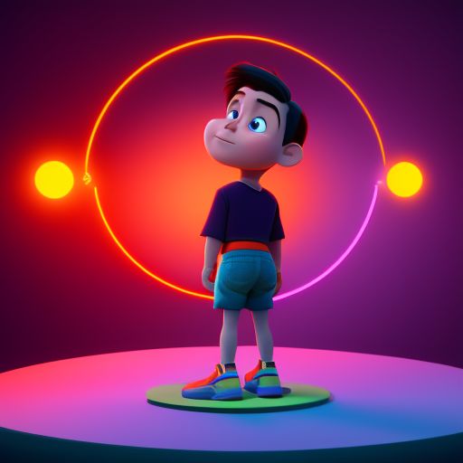 standing centered, Pixar style, 3d style, disney style, 8k, Beautiful, atomic wedgie boy
