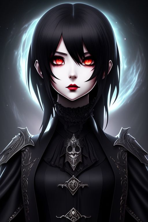 Anime Dark Fashion Characters