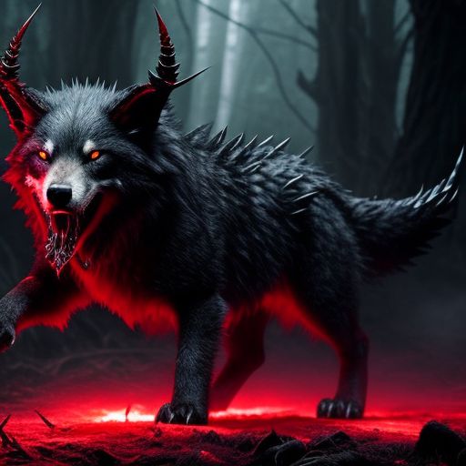 Demon Wolf png images  PNGWing
