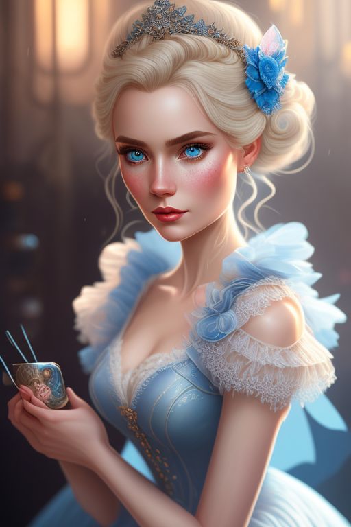Modern Cinderella Art