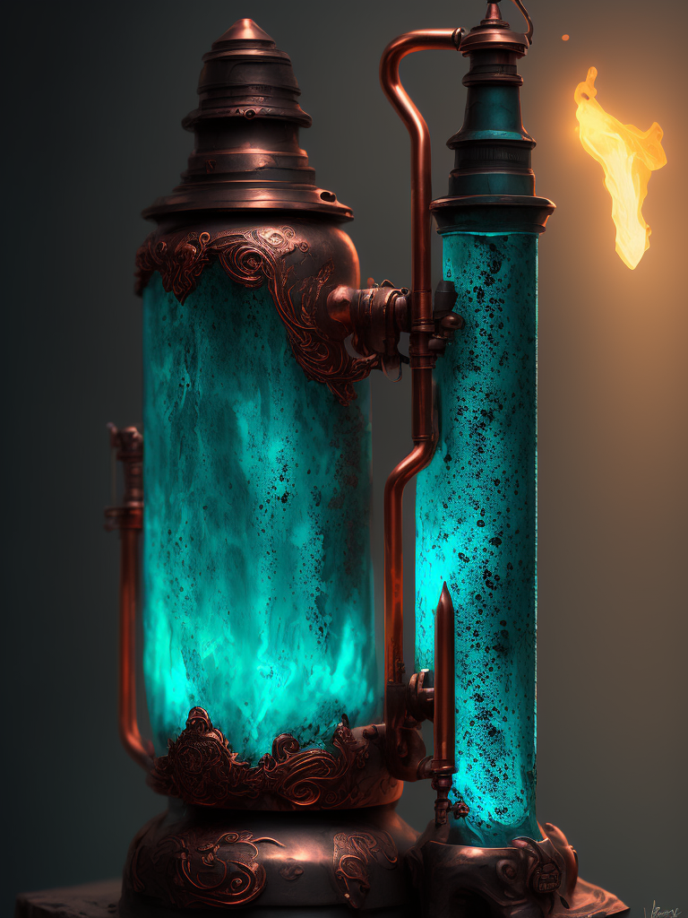 antique lava lamp