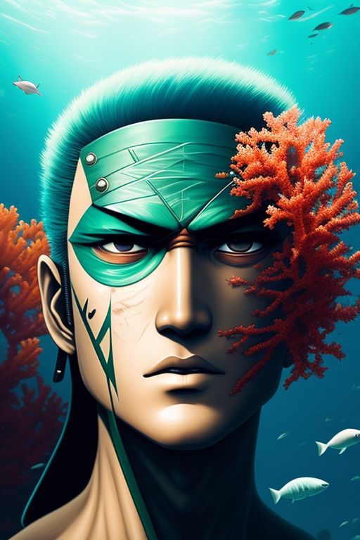 Roronoa Zoro Eye Scar