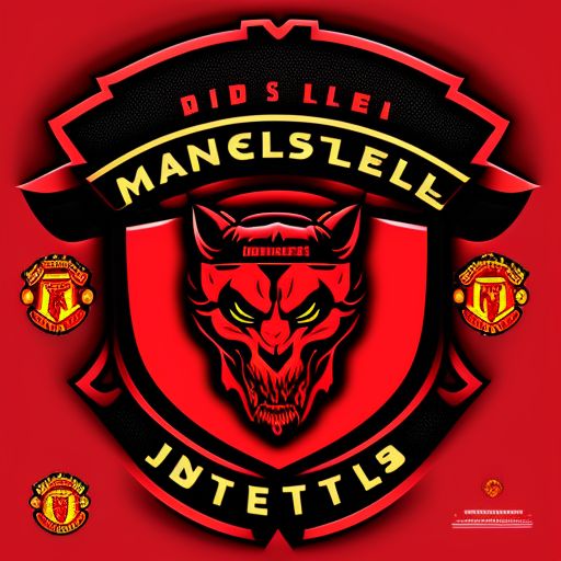 Discrete Elk Red Devils Manchester United Editable Most Powerful