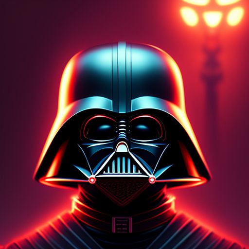 Andreamarques: Happy Darth Vader