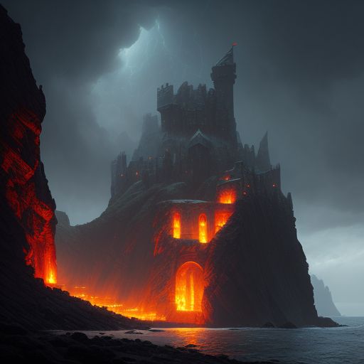 ArtStation - Dragonstone castle