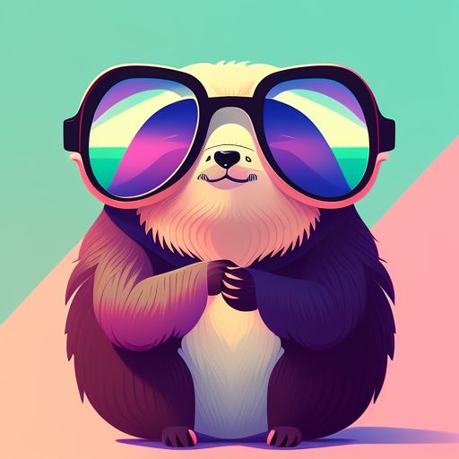 sloth sunglasses wallpaper