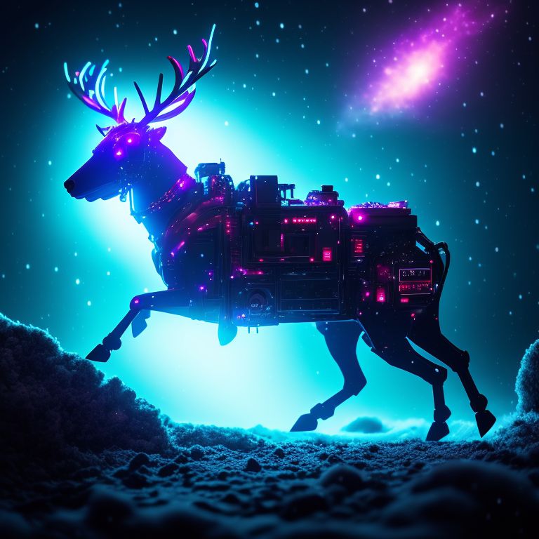 Robotic reindeer sales