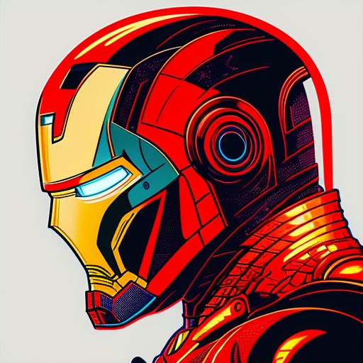 darkangel: T-shirt print designer artwork, centered 2d logo, iron-man ...