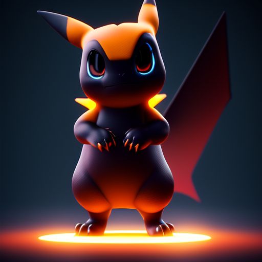 drafty-shrew643: A fusion between Charizard and Mimikyu Pokémon