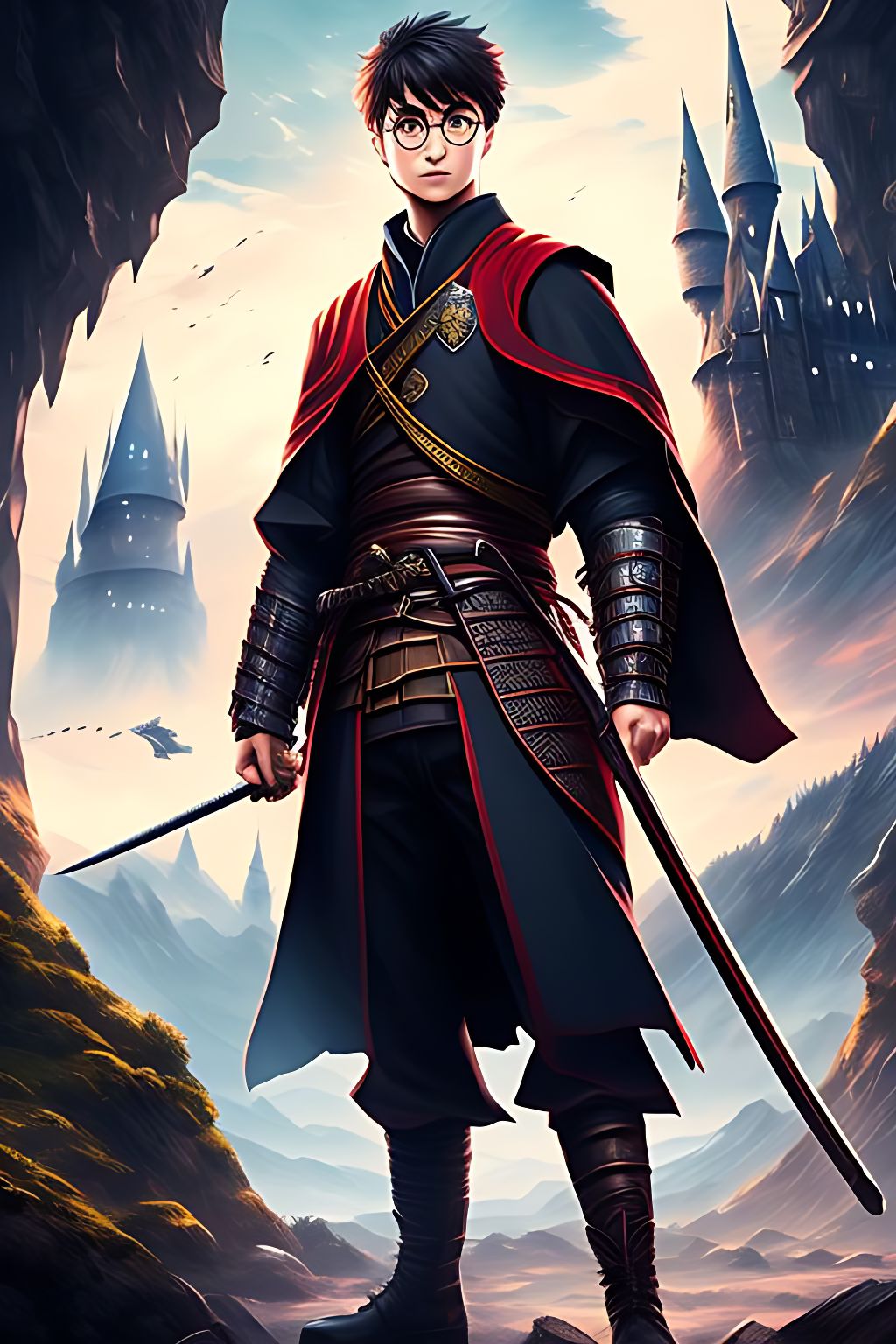Harry Potter Concept Art Hogwarts