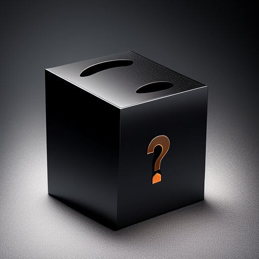 box with question mark

, Eerie, ominous, Dark, Minimalistic, Digital art, Artstation, Concept art, glossy, Sharp edges, Glowing, by simon staber, trending.