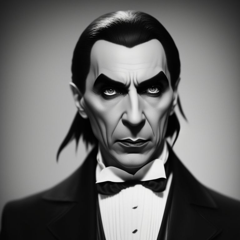 general-lion948: bela lugosi as dracula in a 1931 horror movie, and a ...