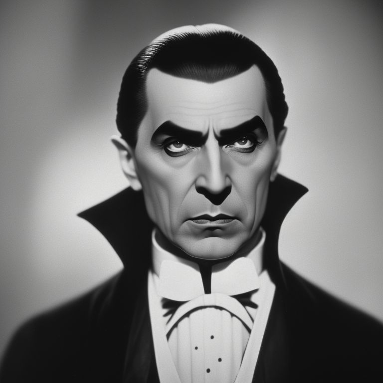 general-lion948: bela lugosi as dracula in a 1931 horror movie, and a ...