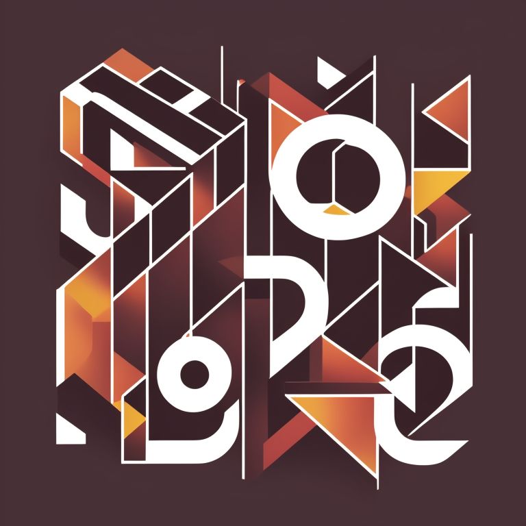 Drafty-eland828: Number 86 Logo, Vnumber 86 Square, Outlines Geometric 