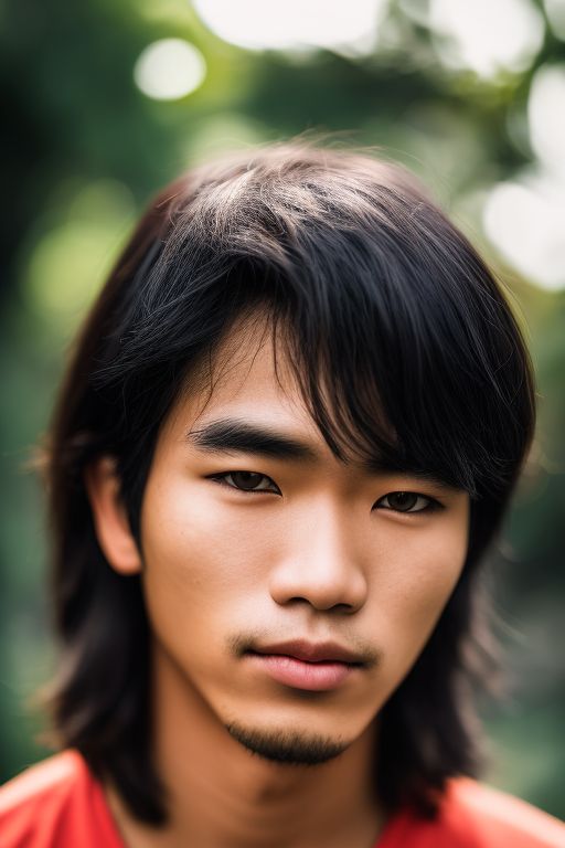 Fedoraxsa fullbody of teenager thai men , Use a Sony α7 III camera