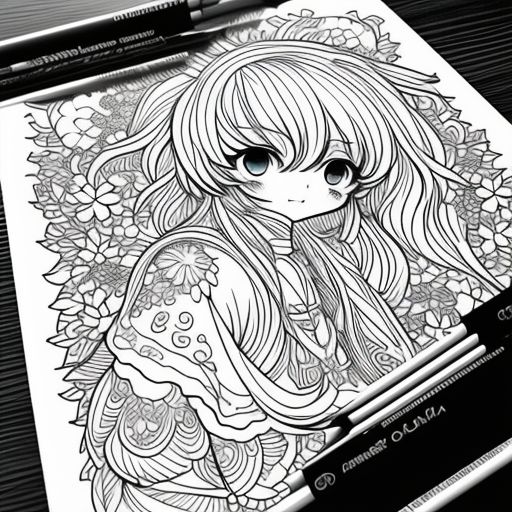 Anime Manga Coloring Book by Moodpixels Anime Coloring Pages for Kids and  Adults Stress Relief and Relaxation Perfect for Anime Lovers 