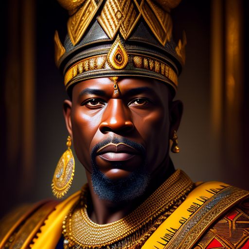 thick-gnat468: zulu king portrait