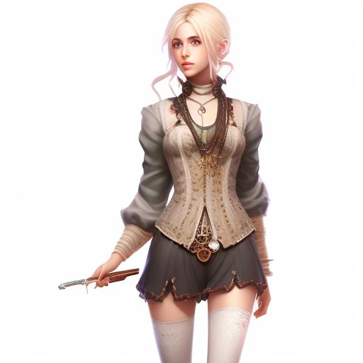 Kit Fox Fiona Belli From Haunting Ground Woman Young Adult Blond