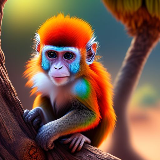 Cute Monkey - Mohit184 - Digital Art, Animals, Birds, & Fish, Other  Animals, Birds, & Fish - ArtPal