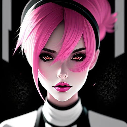 somber-gaur676: Pink hair girl