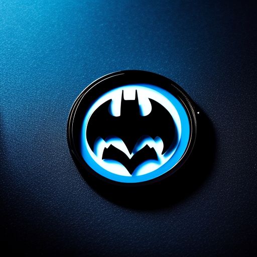 narrow-goose642: a batman signal , black and blue colours palette ,  cinematic style