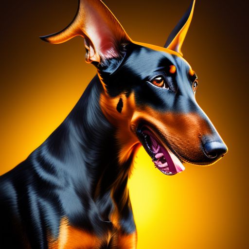 Yellow doberman hot sale