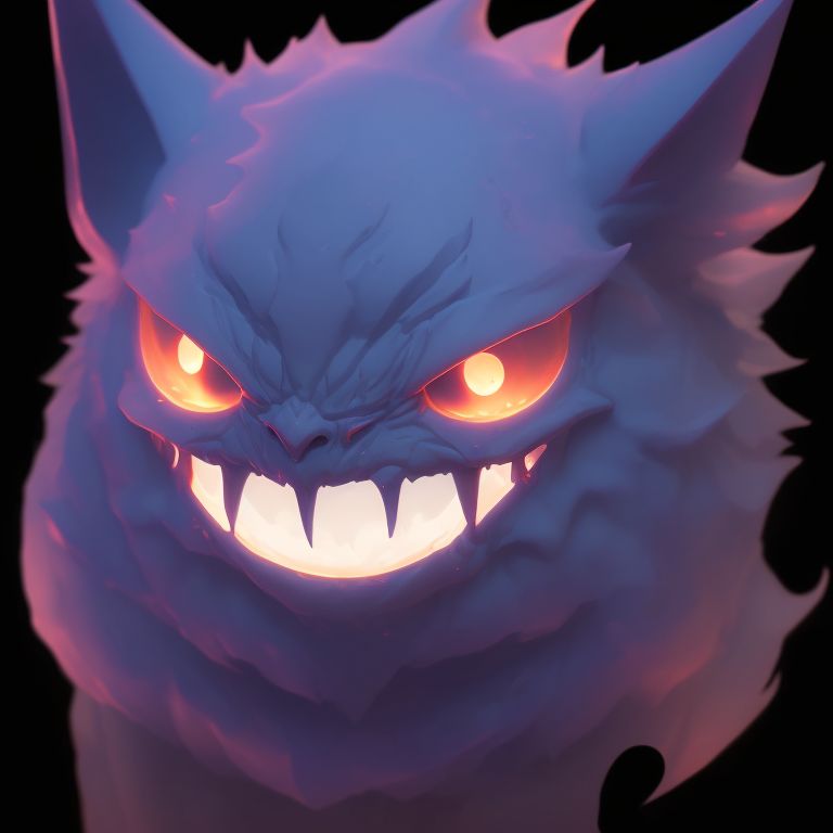 ArtStation - Scary Gengar