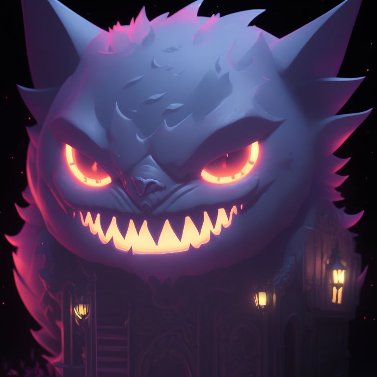 ArtStation - Scary Gengar