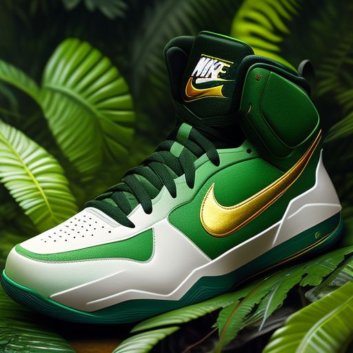 wrongshrew421 Green Nike basketball shoes