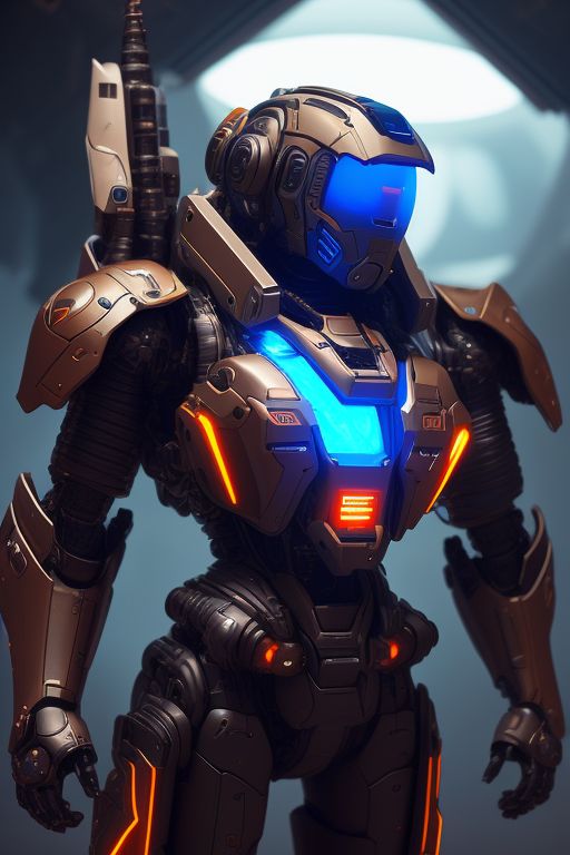 warped-zebra443: Mech Pilot - This 3D NFT character is a pilot of a ...