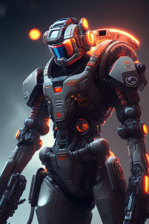 warped-zebra443: Mech Pilot - This 3D NFT character is a pilot of a ...