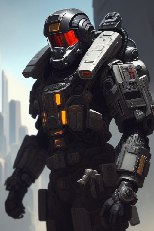 warped-zebra443: Mech Pilot - This 3D NFT character is a sniper pilot ...