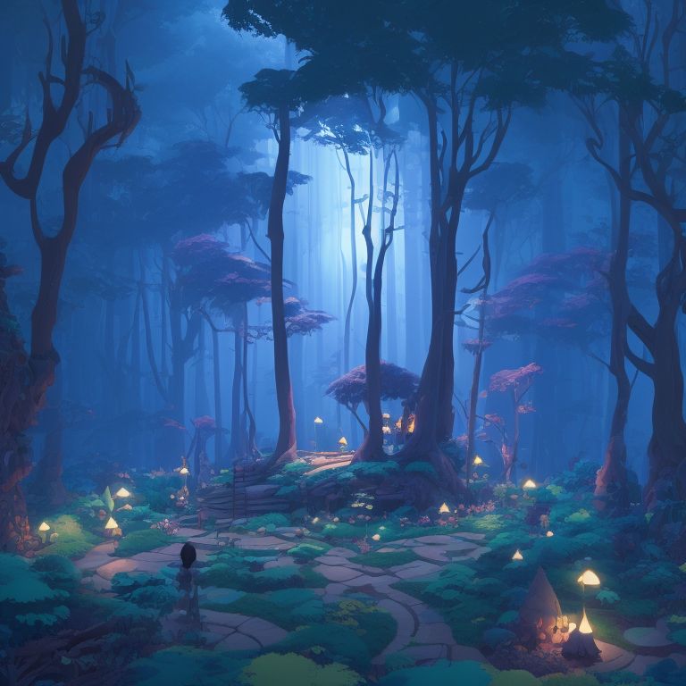 sinful-otter787: fantasy wooden forest of pandora from movie avatar