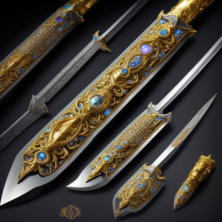 sword made of diamond