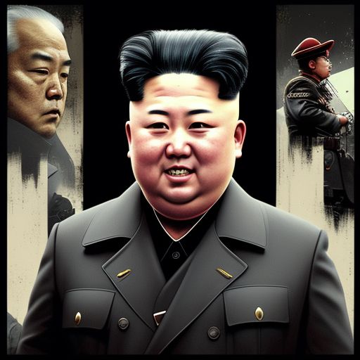 wild-eel897: kim jung un, smiling, facing camera, selfie style