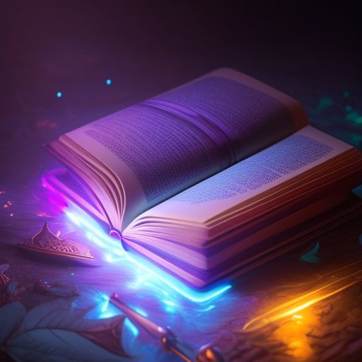 one Fantasy magical book , misterious atmosphere, colourful,  atmospheric lighting, catalyst, high quality, 4K HD, Dnd weapon, warm lightling, book glowing, contrasting colors, magic manuscript, purple-blue cover with big title, book closed by big lock, paper sticing out of book, Warm lighting, Intricate details, Digital painting, Artstation, Concept art, Smooth, Sharp focus, art by olivia de berardinis and audrey kawasaki and norman rockwell.