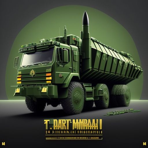 dull-rat797: T-SHIRT green -ARMORED MILITARY MISSILE LAUNCHER