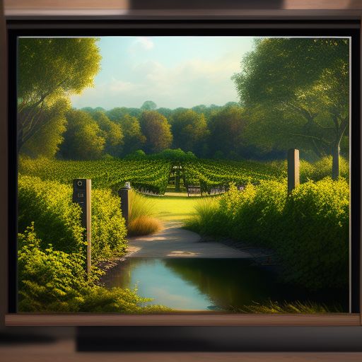 leapseed Photography, Concept art of toptier vineyard hidden in a