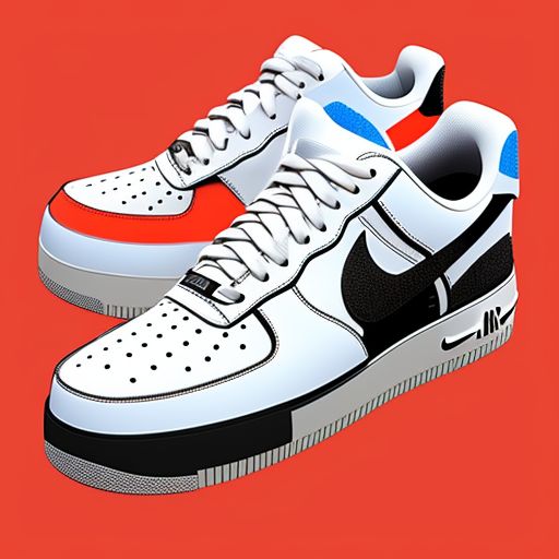 Nike air force 1 clearance cartoon drawing