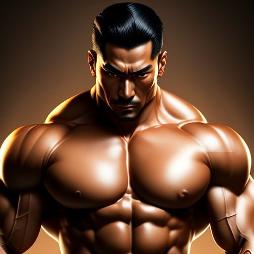 Premium AI Image  Muscular Japanese Anime Guy in Ancient Greek Style  Handsome Realistic Illustration