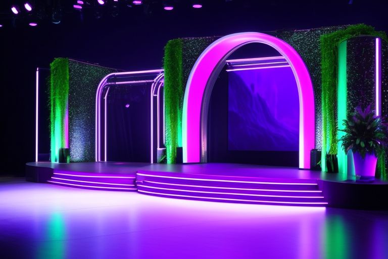 Neon White devs show how a stage is built