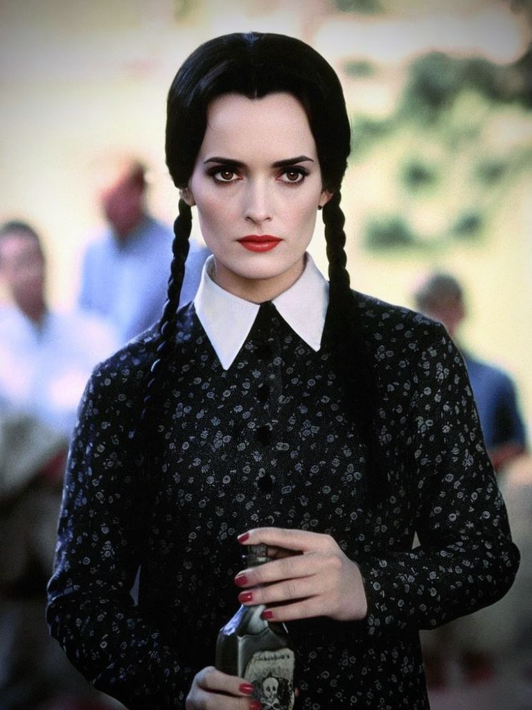 Masterpiece, best quality, (christina ricci), (wednesday addams