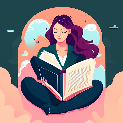 meek-sardine943: Woman reading, power of reading.