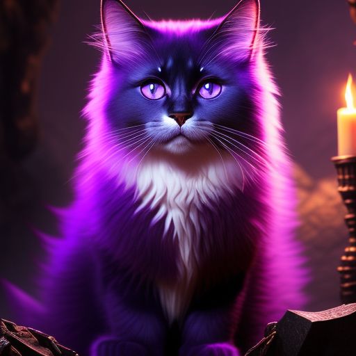 homely-duck778: tabaxi mage ragdoll cat dungeons and dragons purple