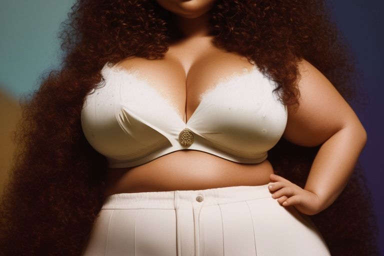 royal-magpie655: Young chubby plumper very obese beauty housewife with  large brunette curly hair pale skin huge chest and flare pants and bir  round pawg