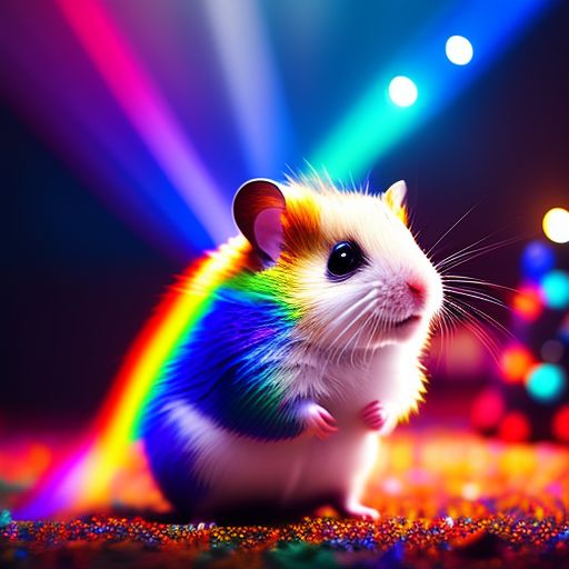 Rainbow hamster best sale