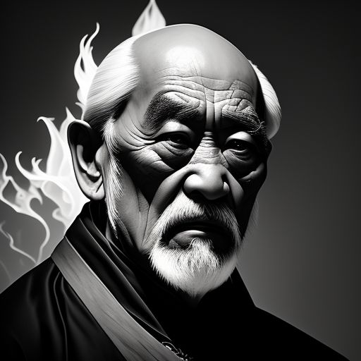 giant-marten702: uncle iroh from avatar the last airbender with a fire ...